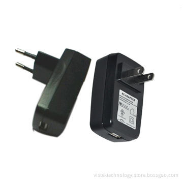 5V/1A/5W Series Wall Mount AC/DC Adapter